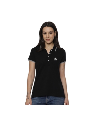 Allen Solly Polo T-shirt Women- Black
